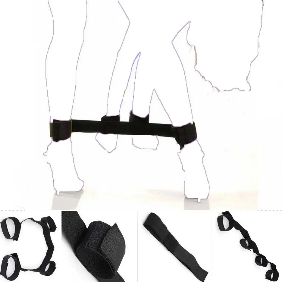 Adult Sex Games flirting toys Fetish Bed Bondage Restraints Hand Ankle Cuff Erotic sex Products Sex Toys for woman Couples