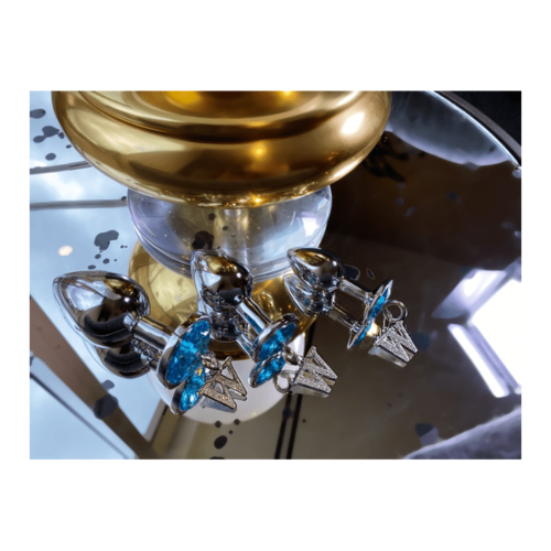 Opis - 3 piece luxury gem butt plug & anal training kit