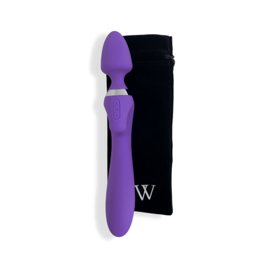 Vesta - Dual-Head Magic Wand Vibrator, Dildo
